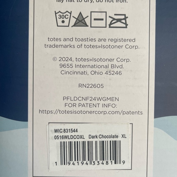 Totes Brown Slip-On Slippers with Suede Finish - Picture 3 of 6